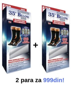 Čarape za cirkulaciju Below 35 - 2 para za 999din