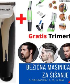 Nova - mašinica za šišanje i gratis trimer